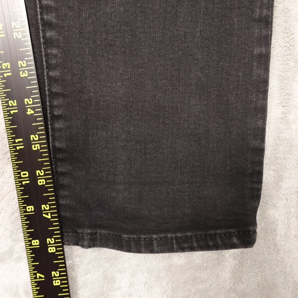Express Jeans Slim Straight‎ Men's 31x30 Black Denim